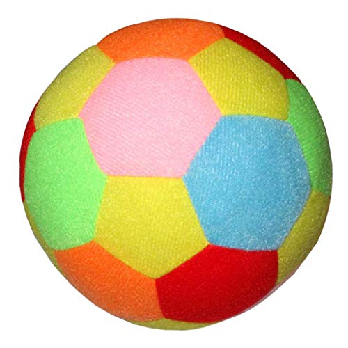 sharprepublic 2pcs 11.5cm 15.5cm Colorido Suave PP Algodón Fútbol Fútbol Bebé Juguete Al Aire Libre