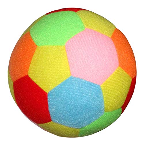 sharprepublic 2pcs 11.5cm 15.5cm Colorido Suave PP Algodón Fútbol Fútbol Bebé Juguete Al Aire Libre