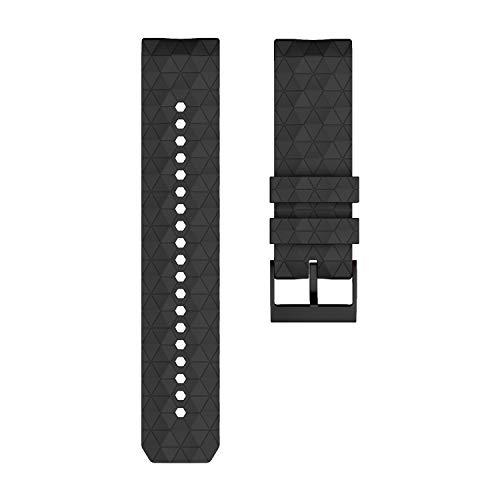 Shieranlee Compatible with Suunto 9 Spartan/Suunto 7 Correa, 24MM Silicona Sport Watch Band Fitness Band para Suunto 9/Suunto D5/Suunto Spartan Sport Wrist HR/Suunto 9 Titanium