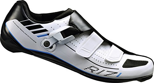 SHIMANO Bicicleta de Carretera Adultos Zapatos SH-R171W GR, 48 wohnideenshop SPD-SL bermaro/Ratschenv, Varios Coloures, 48, ESHR171C480WE