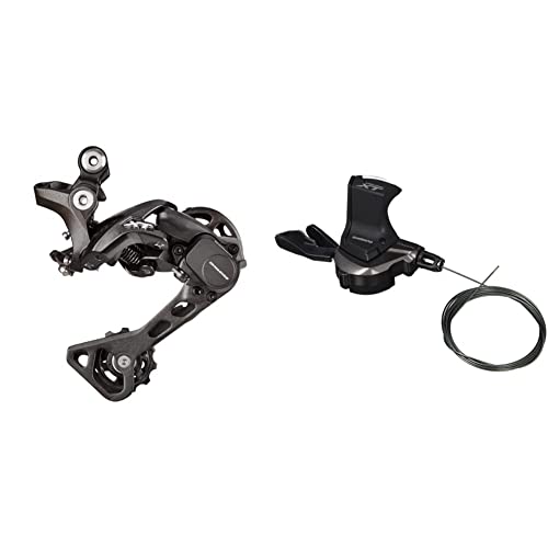 Shimano Deore XT RDM8000GS Cambio XT 11V.Shadow + Direct ( O S), GS + DCHO.XT 11V. C/Abrazadera C/DISP Mando, Negro, Talla Única