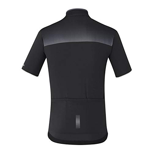 SHIMANO Escape - Maillot Manga Corta Hombre - Negro Talla XL 2019