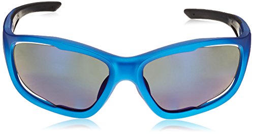 SHIMANO Sport Gafas de Sol S60 x pl, Todo el año, Color Matt Blaumetallic-Schwarz, tamaño Talla única