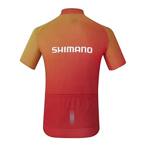 SHIMANO Team - Maillot Manga Corta Hombre - Rojo Talla L 2019