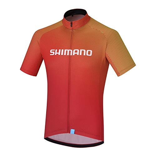 SHIMANO Team - Maillot Manga Corta Hombre - Rojo Talla L 2019