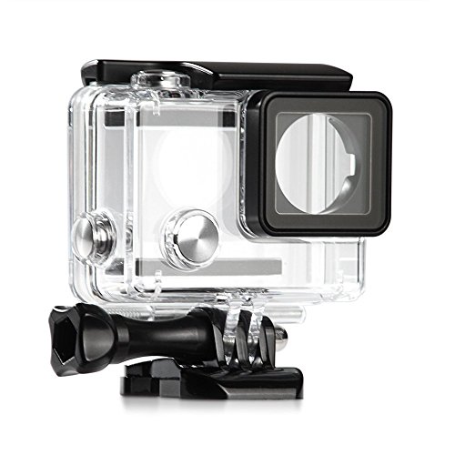 ShipeeKin Nuevo reemplazo Carcasa protectora para GoPro Hero 3+ 4 (Nota: GoPro 3 no es adecuada)