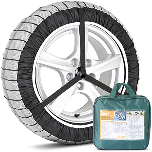 Silknet nieve Calcetines - Tamaño 80 - Otorgado¿Qué mejor compra - universal compatible con 265/35 R19, 245/35 R20, 245/35 R21 y Más