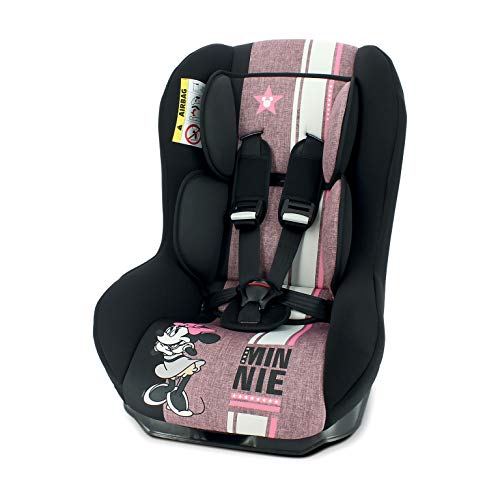 Silla de Coche para Bebe Maxim Grupo 0/1 (0-18kg) -Made in France - Minnie First