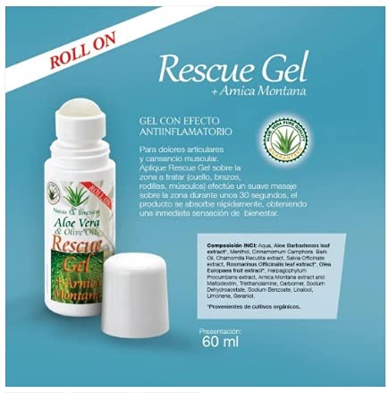 SinDólor ResCue Gel en Roll On TELETIENDA ENKASA Efecto Inmediato Pack Ahorro 6 Unidades