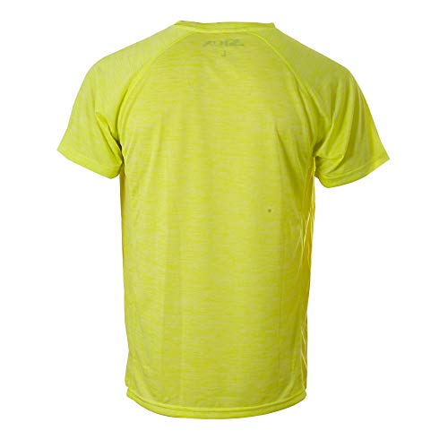Siux Camiseta Special Amarillo Fluor Logo Negro