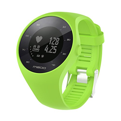 siwetg Reemplazo De Pulsera De Pulsera De Pulsera De Silicona para Reloj GPS Polar M200