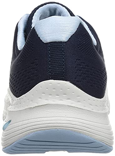 Skechers Arch FIT Big Appeal, Zapatillas Mujer, Navy, 38 EU