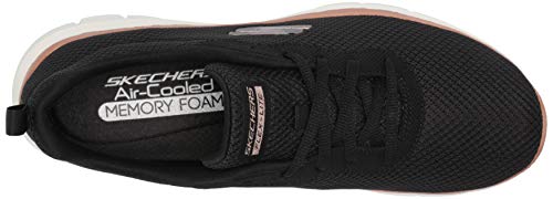 Skechers Flex Appeal 4.0 Brilliant View, Zapatillas Mujer, Negro, 39 EU