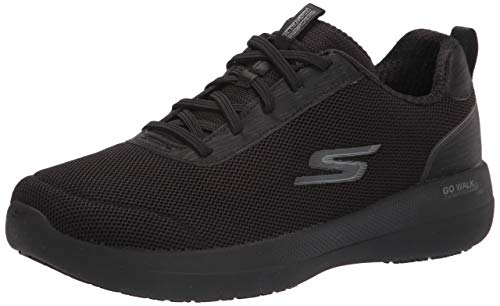 Skechers Go Walk Stability Magnificent Glow, Zapatillas Mujer, Black, 37 EU