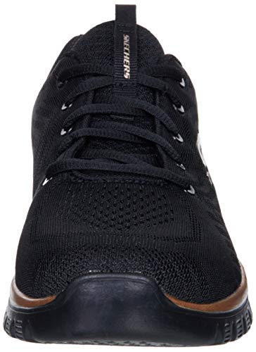 Skechers Graceful Get Connected, Zapatillas Mujer, Negro, 41 EU