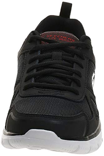 Skechers Track-Scloric 52631-Bkrd, Hombre Unisex Adulto, Negro, 42 EU