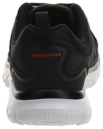 Skechers Track-Scloric 52631-Bkrd, Hombre Unisex Adulto, Negro, 42 EU