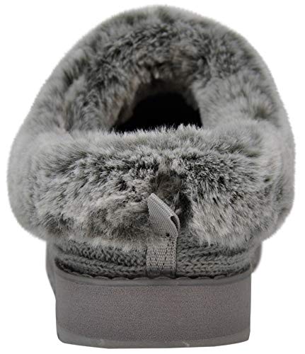 Skechers - Zapatillas de casa para mujer Bobs Keepsakes Ice Angel, gris (gris), 36 EU