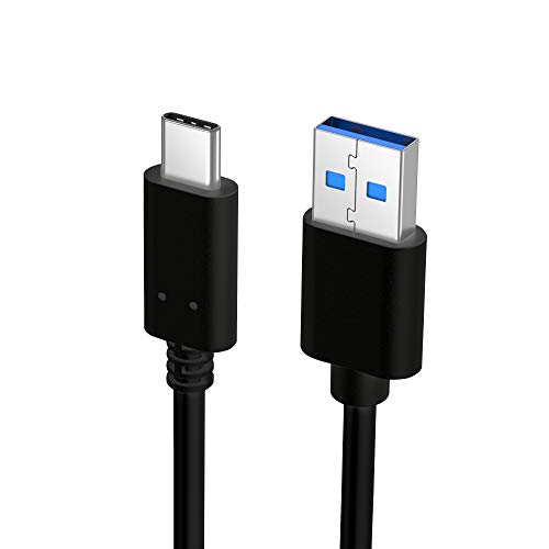 Slabo Cable de Carga USB Tipo C para Huawei P Smart 2021 | P Smart S 2020 | Enjoy Z 5G | Mate 10 Pro | Mate 9 | P8 Lite 2017 Cable de sincronización del conexión Datos - Negro