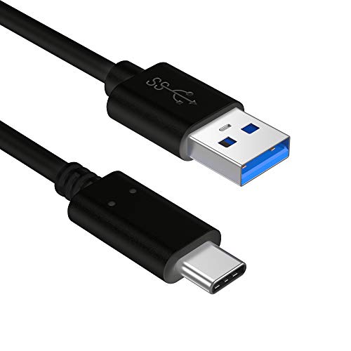 Slabo Cable de Carga USB Tipo C para Huawei P Smart 2021 | P Smart S 2020 | Enjoy Z 5G | Mate 10 Pro | Mate 9 | P8 Lite 2017 Cable de sincronización del conexión Datos - Negro
