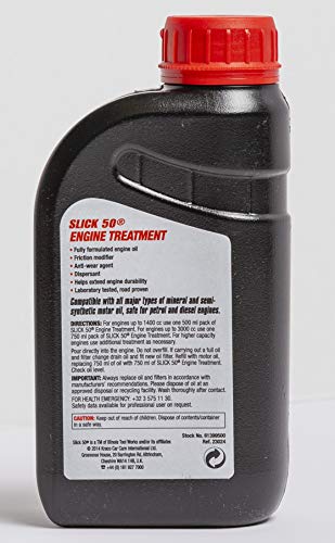 Slick 50 Engine Treatment - Tratamiento aditivo de Aceite, 500 ml