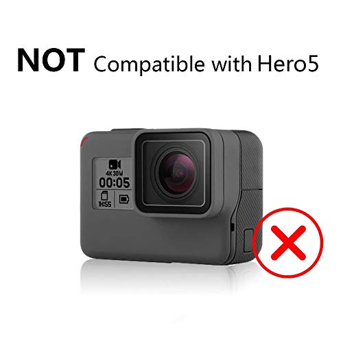 Smatree Batería de Repuesto (Paquete de 2), Cargador de 3 Canales con Cable USB Compatible con videocámara con cámara GoPro Hero 4