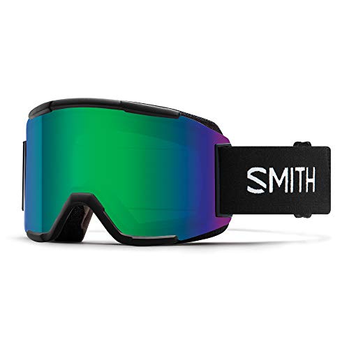 Smith Gafas de nieve unisex SQUAD, color negro, talla única