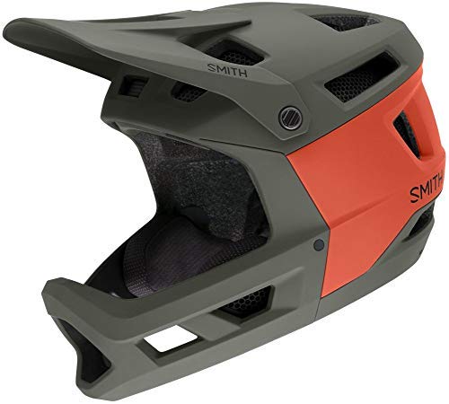 Smith Mainline MIPS - Casco de ciclismo de montaña (salvia mate/roca roja, mediano)