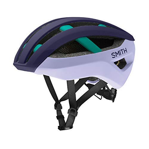 SMITH Network MIPS Casco, Adultos Unisex, Matte Indigo Iris JA, Small