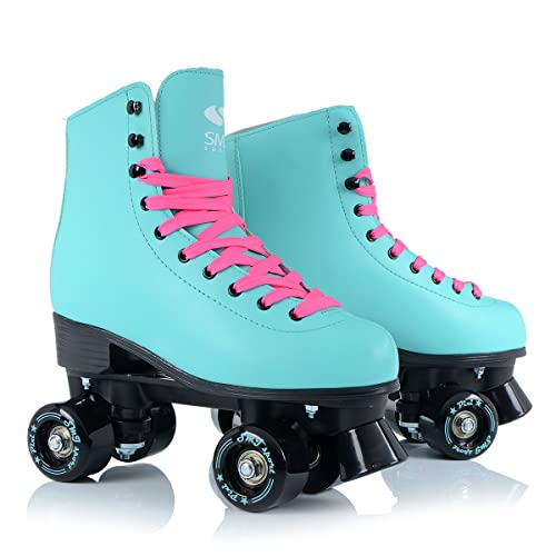 SMJ sport Patines en línea clásicos retro ABEC7 para mujer, patines en línea (39)