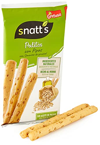 Snatt's Grefusa Palitos de Trigo con Pipas, 62g