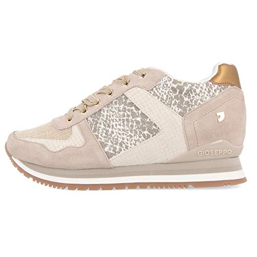 Sneakers Beige con cuña Interna para Mujer HOWRAH