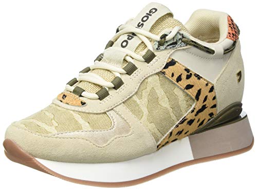 Sneakers DE CUÑA Interna con Tejido DE Camuflaje para Mujer Paterson