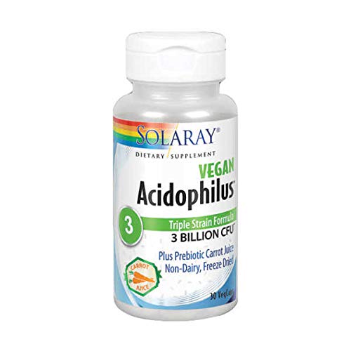 Solaray Acidophilus Plus - 30 vcaps.