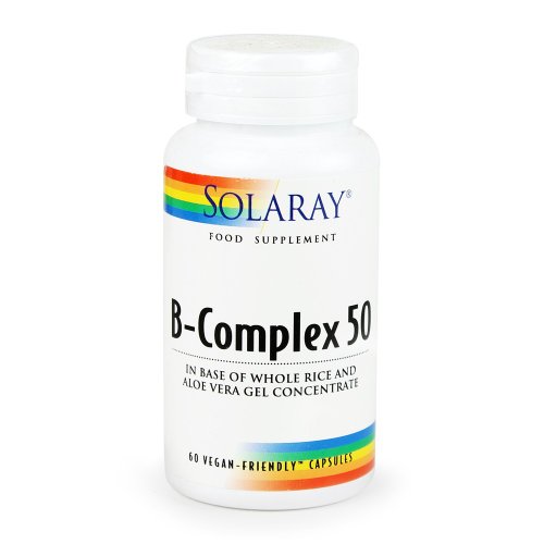 Solaray B Complex 50mg, 60 Veg tapas