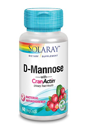 Solaray D-Mannose and Crancatin Capsule - Pack of 60