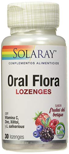 Solaray Oral Flora Lozenges | 30 Comprimidos