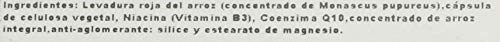 Solaray Red Yeast Rice + CoQ-10 | Con Niacina para un mayor apoyo a la salud cardiovascular | Sin Gluten | Apto Para Veganos | 60 VegCaps