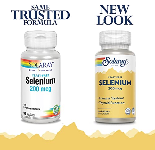 Solaray Selenium 200 mcg | Selenio | 90 VegCaps