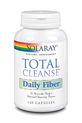 Solaray Total Cleanse Fiber | Fibra | 120 Cápsulas