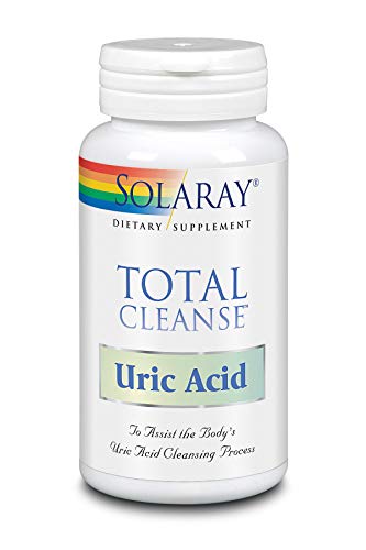 Solaray Total Cleanse Uric Acid Tablets - Pack of 60