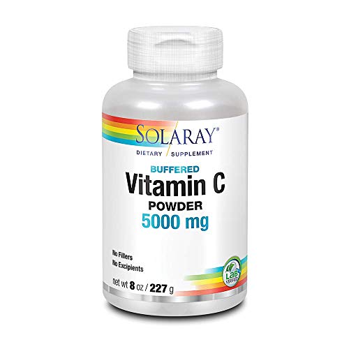 Solaray Vitamin C Powder 5000mg | Polvo | 227g