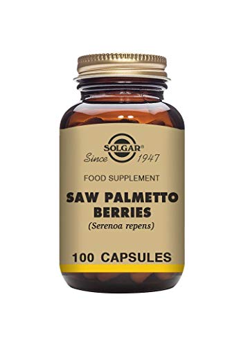 Solgar bayas de Saw Palmetto - 100 cápsulas vegetales