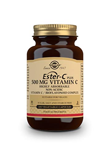 Solgar - Ester-C® Plus Vitamina C 500 mg - 100 Cápsulas vegetales