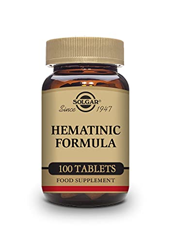 Solgar Fórmula Hematínica Comprimidos - Envase de 100