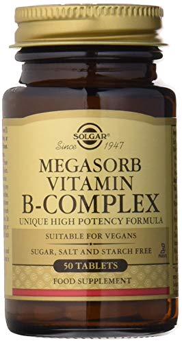 Solgar Megasorb Vitamina B-Complex Comprimidos - Envase de 50