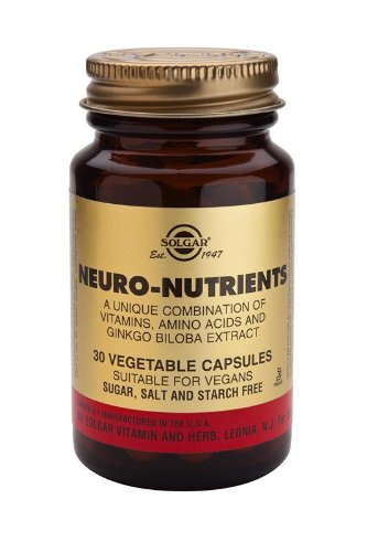 Solgar Neuro-Nutrients - 30 Cápsulas vegetales