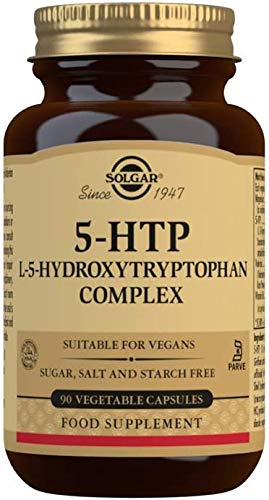 Solgar | Pack Descanso | 5-Hidroxitriptófano (5-HTP) de 30 cápsulas vegetales | Female Múltiple de 60 comprimidos | Bienestar de la mujer