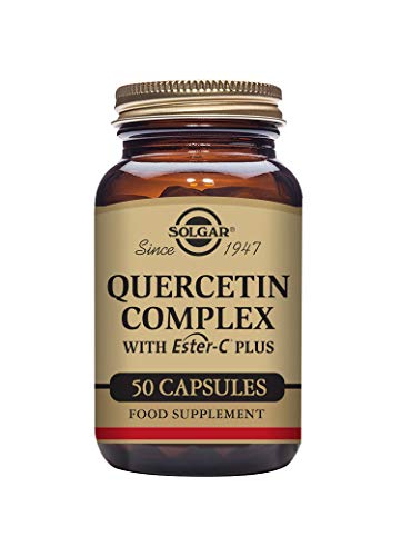 Solgar Quercitina Complex con Ester-C Plus Cápsulas vegetales - Envase de 50