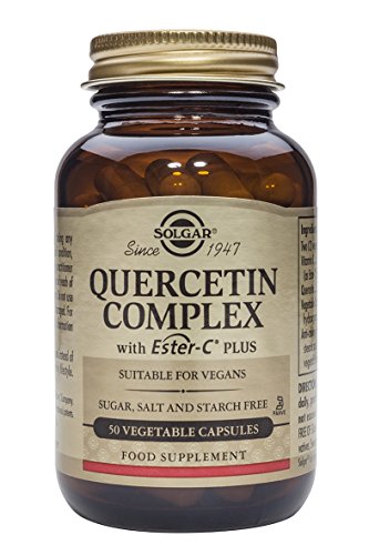 Solgar Quercitina Complex con Ester-C Plus Cápsulas vegetales - Envase de 50